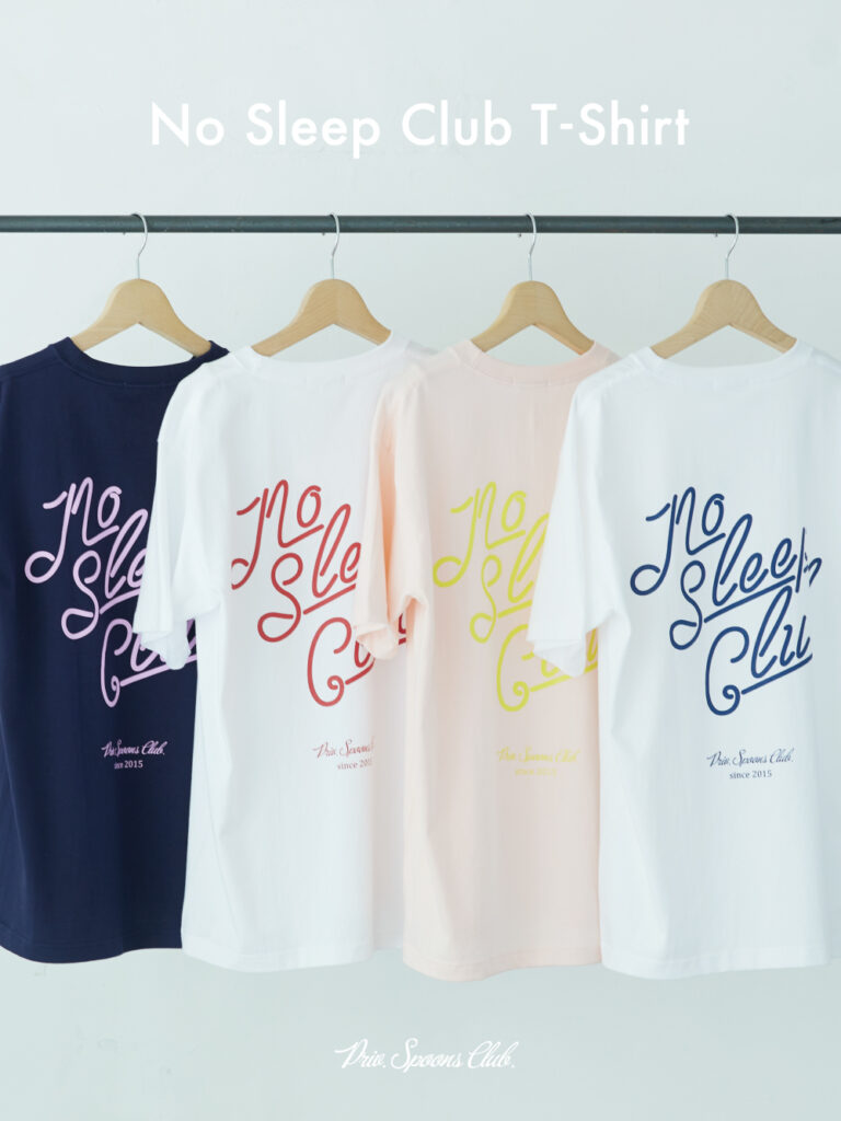 【新色登場】No Sleep Club T-Shirt