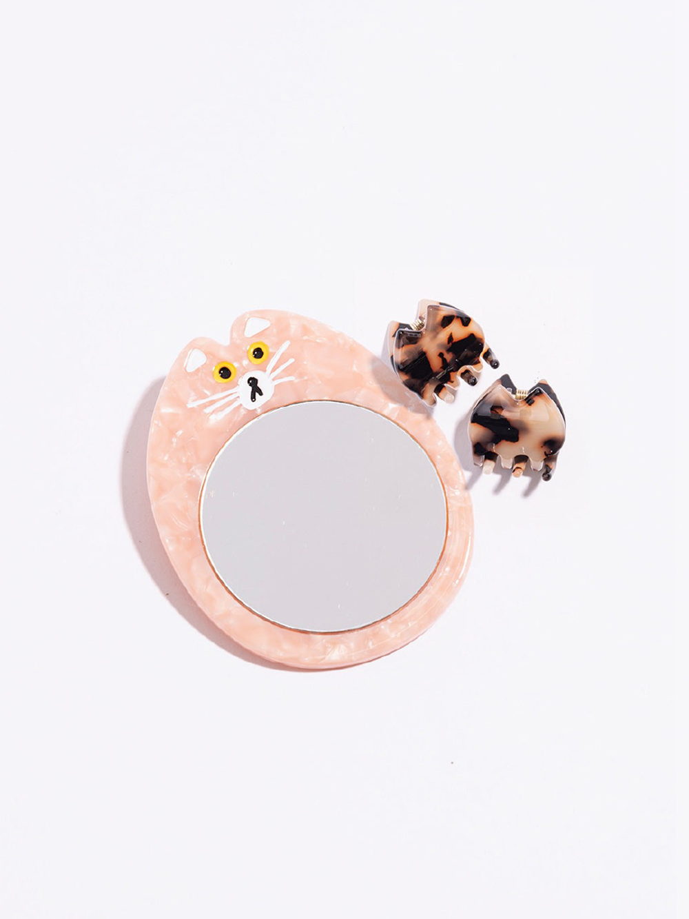 TRESSE トレス mirror cat クリップ鏡ミラー